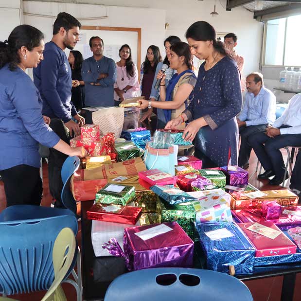Fun activities conducted at Valdel for New Year